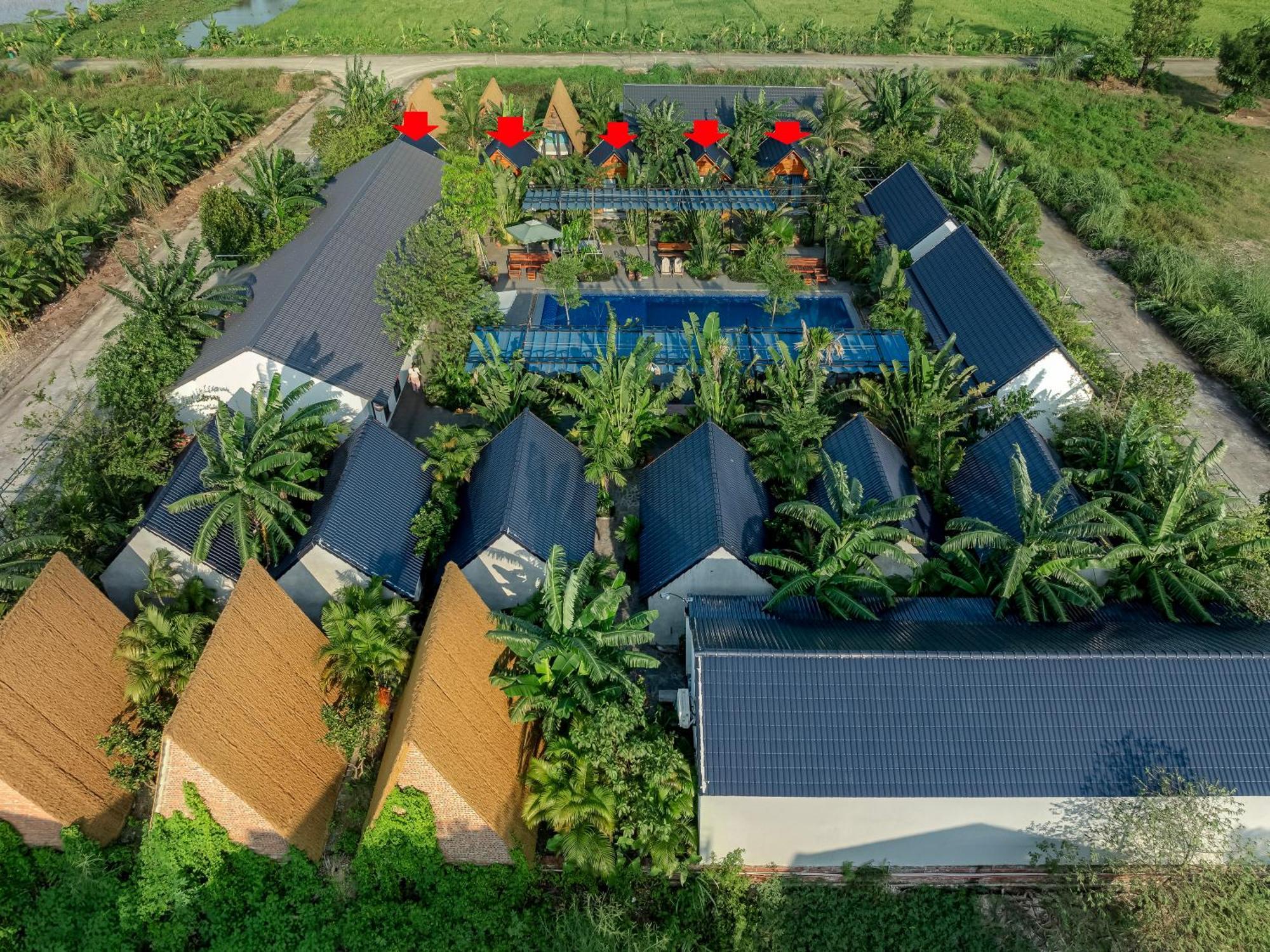 Tam Coc Forest Banana Retreat & Spa ニンビン エクステリア 写真